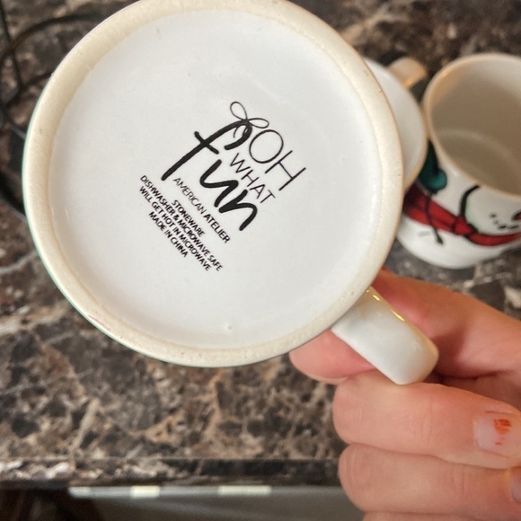 𝅺WINTER Mug Stack | Let It Snow | Set of 4 - Picture 3 of 3